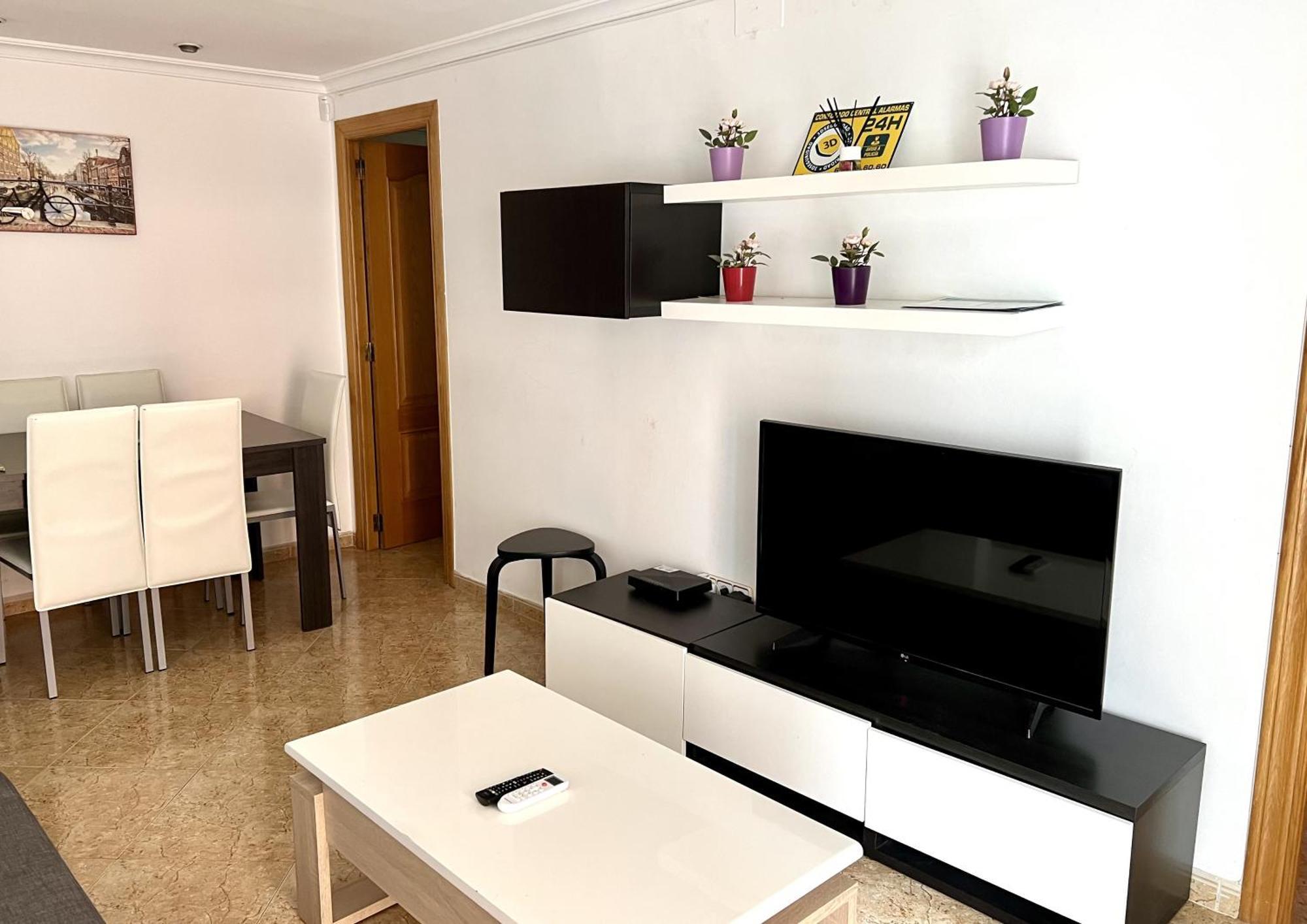 Moderno Y Acogedor Apartamento Para 6 Personas Валенсия Экстерьер фото
