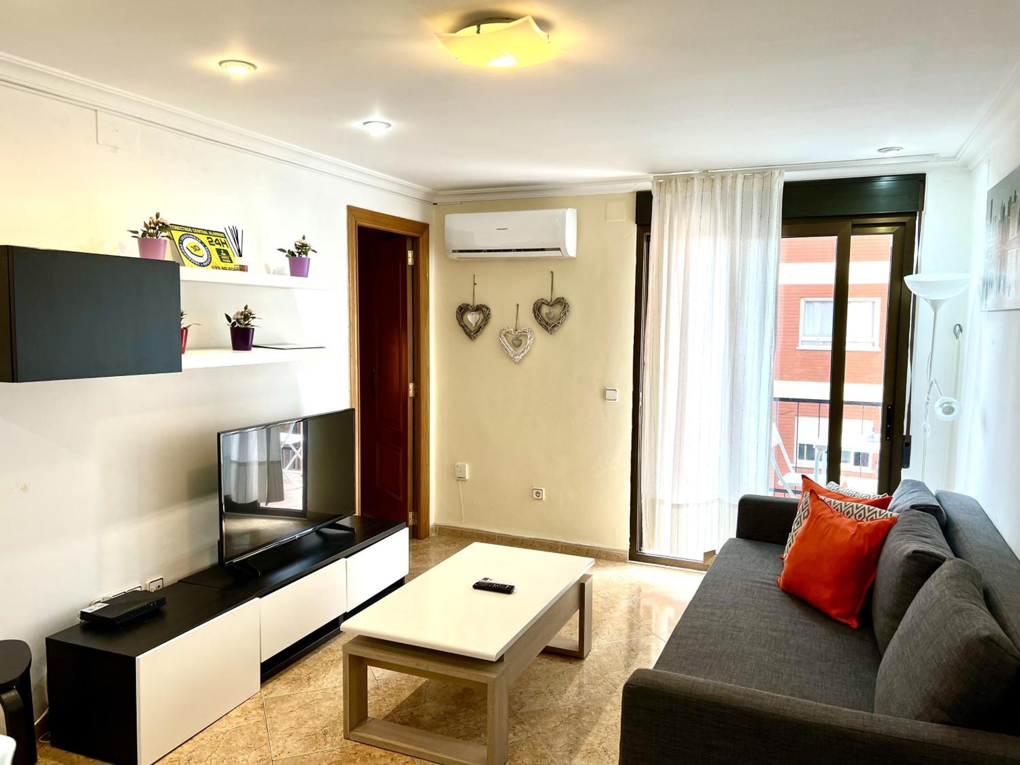 Moderno Y Acogedor Apartamento Para 6 Personas Валенсия Экстерьер фото